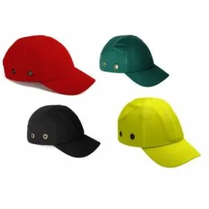 SOBEMAT_CASQUETTE DE SECURITE ANTI-CHOC (BLEU-VERT-JAUNE)