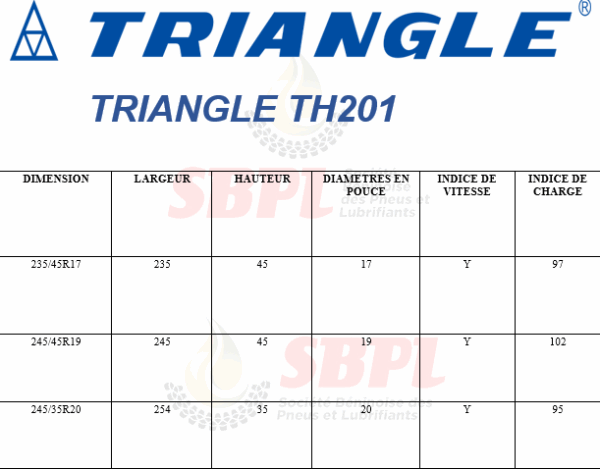 SBPL TRIANGLE TH201 – Image 4