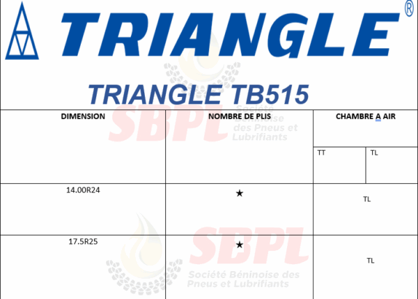 SBPL TRIANGLE TB515 – Image 2