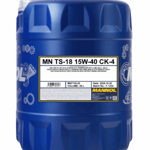 SBPL-MANNOL TS-18 15W-40 API  CK-4 7118