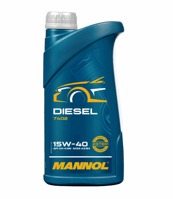 SBPL-MANNOL Diesel 15W-40 7402 API CH-4/SN ACEA A2/B4