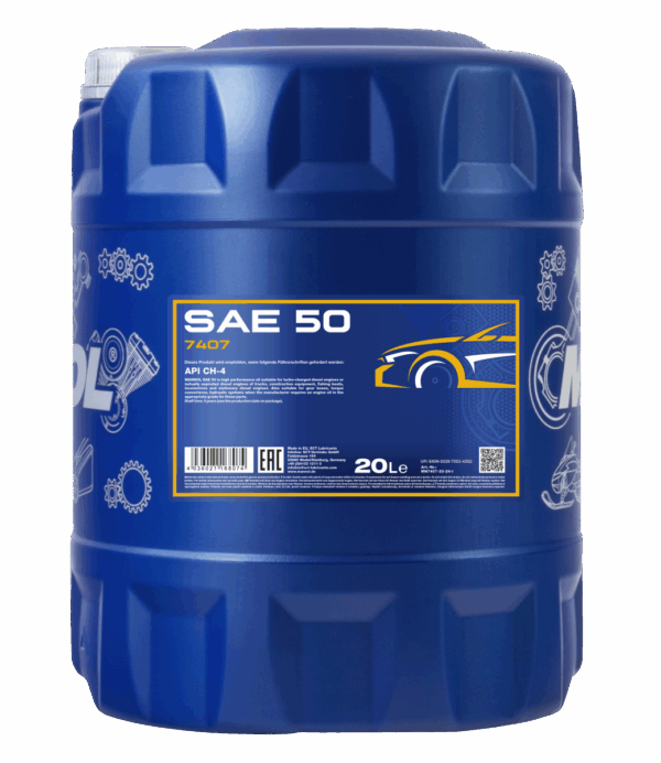 SBPL-MANNOL SAE 50 7407 API CH-4 – Image 2