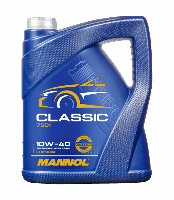 SBPL-MANNOL Classic 10W-40 7501 API SN/CH-4 ACEA A3/B4 – Image 3