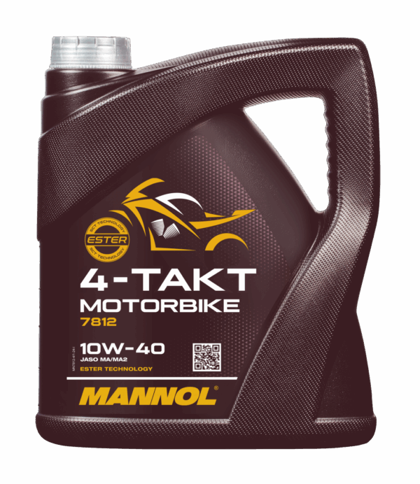 SBPL-MANNOL 4 temps moto 10W-40 7812 JASO MA/MA2 – Image 2