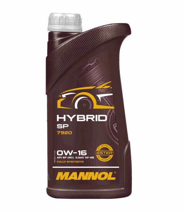 SBPL-MANNOL HYBRID SP 0W-16 1 LITRE API SP (RC) ILSAC GF-6B