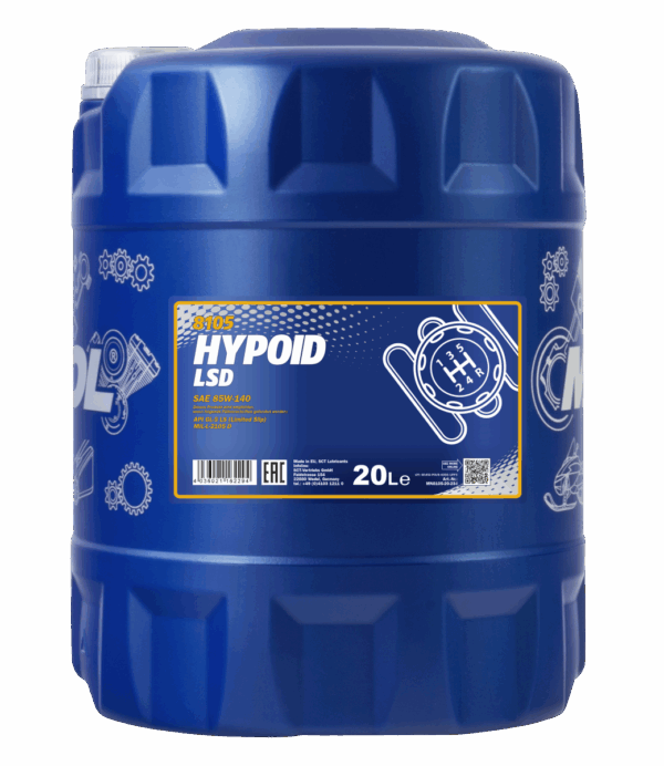 SBPL-MANNOL Hypoid LSD SAE 85W-140 GL-5 8105