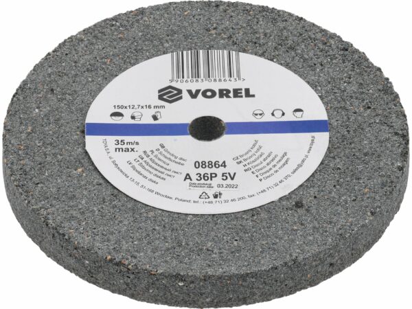 DISQUE DE MEULAGE 150X12,7X17MM /GROS / 08864