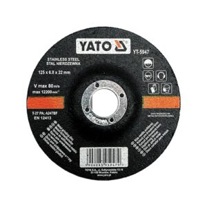 SOBEMAT_Disque de meulage en acier inoxydable à moyeu déporté / YT-5949 / 00003792