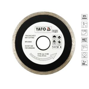 SOBEMAT_Disque diamant 230 mm / YT-6015/ 00003790