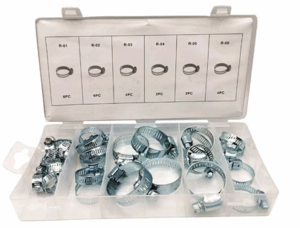 SOBEMAT_ ASSORTIMENT DE 26 COLLIERS DE TUYAU