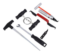 SOBEMAT_ KIT DE DÉMONTAGE DE PARE-BRISE 7 PIÈCES