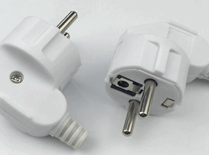 SOBEMAT_Prise électrique de couleur blanche / 250V  16A