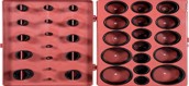 SOBEMAT_419 PCS ENSEMBLE DE JOINTS TORIQUES YT-06876 / 00006074