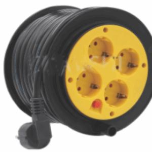 SOBEMAT_Enrouleur de tuyau électrique / Fil de 1,5 mm, 3000 W, longueur de 10 mètres
