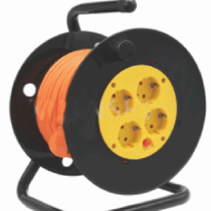 SOBEMAT_Enrouleur de tuyau électrique / Fil de 1,5 mm, 3000 W, longueur de 20 mètres