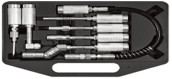 SOBEMAT_ENSEMBLE D’ADAPTATEURS DE PISTOLET À GRAISSE 7 PIECES YT-07110/00005921