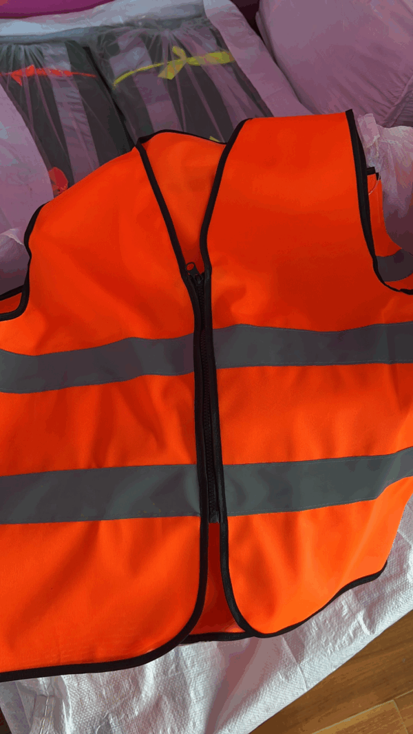 SOBEMAT_Gilet de sécurité orange