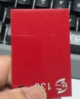 SOBEMAT_Plexiglas Couleur Rouge Taille : 1.22x2.44m