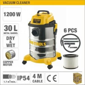 SOBEMAT_Aspirateur souffleur UYUS 30 litres 1200 W 3 fonctions poussière et eau
