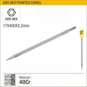 SOBEMAT_Burin pointu UYUS SDS-HEX 17 x 400 x 3,2 mm,