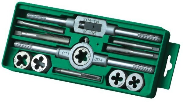 SOBEMAT_ JEU DE 12 TARAUDS FILETÉS