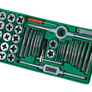SOBEMAT_ Power Lion W0442) Jeu de tarauds et clés 40 pièces