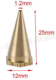 SOBEMAT_Tête de graisse en laiton 25mm 12x25H