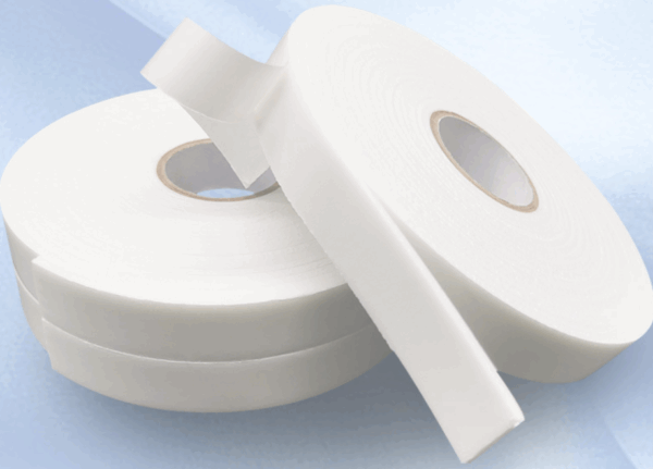 SOBEMAT_Ruban adhésif double face en mousse blanche 2mmx2cmx10m 120 pcs / carton