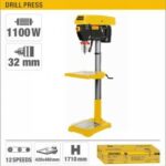 SOBEMAT_Perceuse à colonne electrique UYUS 220V P:1100W MECHE:32 MM
