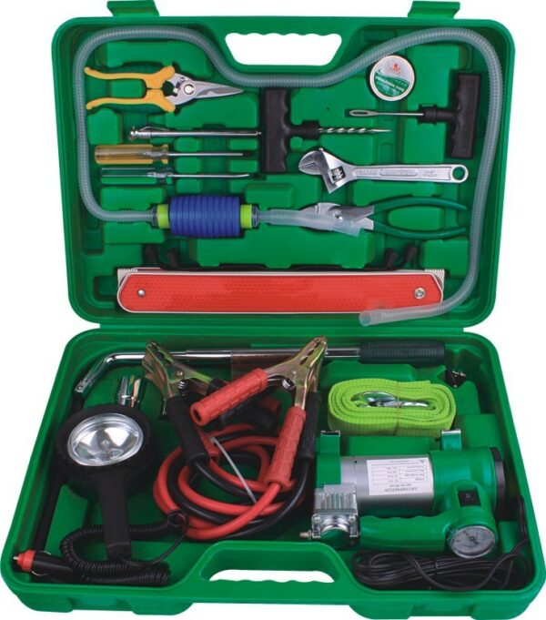 SOBEMAT_ ENSEMBLE D'OUTILS D'URGENCE POUR VOITURE 21 PIÈCES