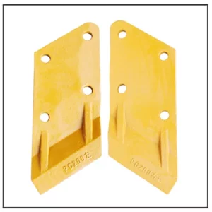SBPL_205-70-74180_205-70-74190:Lames coupantes latérales pour godet d'excavatrice Komatsu PC200-8