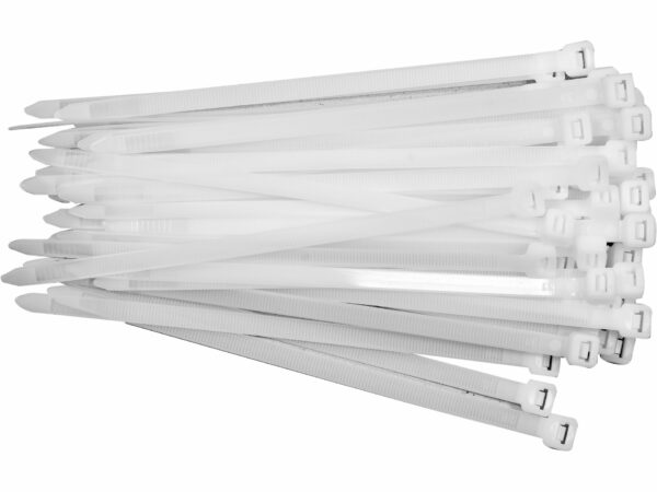 SOBEMAT_COLLIERS DE SERRAGE 200X7,6MM 50PCS /BLANC / YT-70630