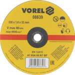 SOBEMAT_" Disque à tronçonner pour métaux 230 x 1,6 x 22 mm" / 08639
