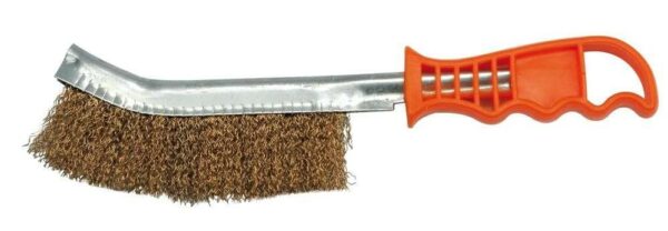 SOBEMAT_BROSSE FILAIRE EN LAITON, MANCHE EN PLASTIQUE / 06965
