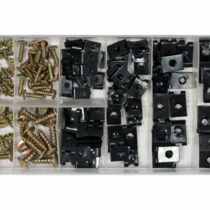 SOBEMAT_ASSORTIMENT DE 170 ÉCROUS ET VIS DE CARROSSERIE / YT-06780 /