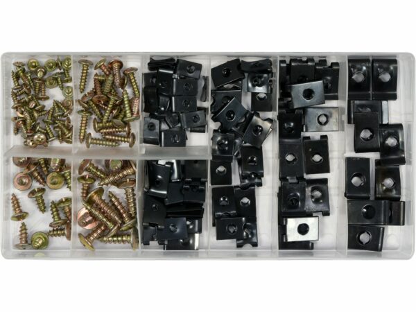 SOBEMAT_ASSORTIMENT DE 170 ÉCROUS ET VIS DE CARROSSERIE / YT-06780 /