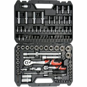 SOBEMAT_JEU DE DOUILLES 94 PIÈCES 1/2", 94 PIÈCES "L" YT-12681 / WSK_025