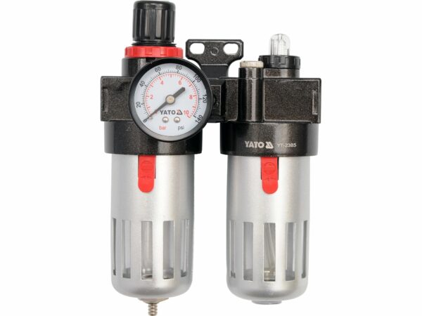 SOBEMAT_RÉGULATEUR D'AIR AVEC LUBRIFICATEUR, JAUGE ET FILTRE YT-2385 / 00003832