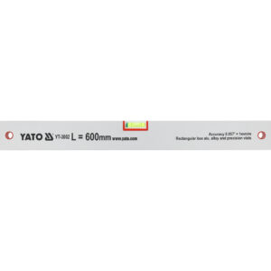 SOBEMAT_NIVEAU À BULLE 600MM 3 FLACONS YT-3002 / 00003825
