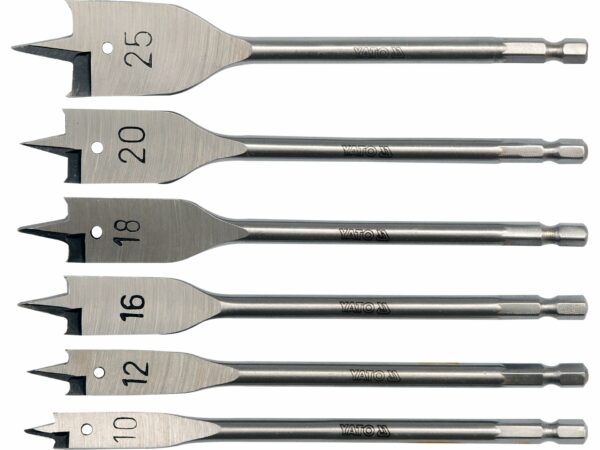 JEU DE 6 FORETS À BOIS PLATS 10-25 MM / YT-3258
