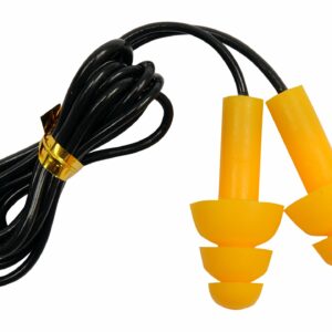 SOBEMAT_BOUCHONS D'OREILLE AVEC CORDON SILICONE 28DB 50 PAIRES / YT-7456 / 00006046