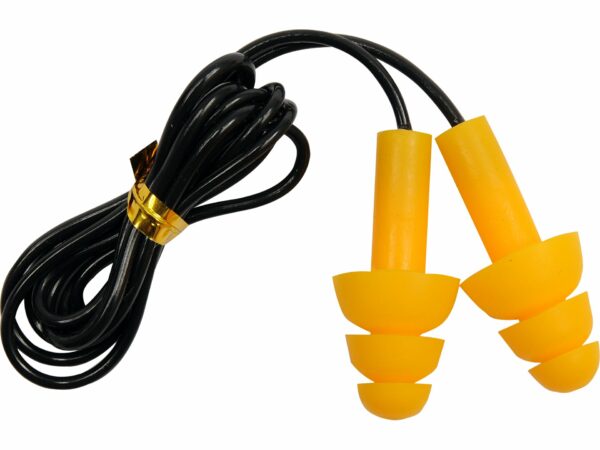 SOBEMAT_BOUCHONS D'OREILLE AVEC CORDON SILICONE 28DB 50 PAIRES / YT-7456 / 00006046