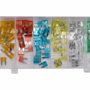 SOBEMAT_ASSORTIMENT DE FUSIBLES POUR VOITURE 120 PCS MINI / YT-83146