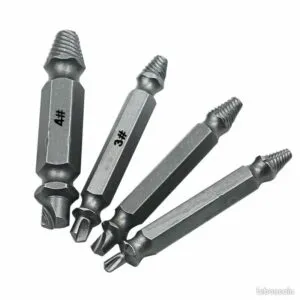 SOBEMAT_ 4PCS EXTRACTEUR DE VIS À BOULONS CASSÉS 4PCS
