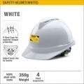 SOBEMAT_Casque de sécurité (blanc) Coque en PEHD avec aérations/CSA02B