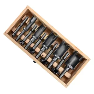 SOBEMAT_Lot de 10 pinces Forstner et bouchons de 15 à 35 mm /YT-33837 /8207509000
