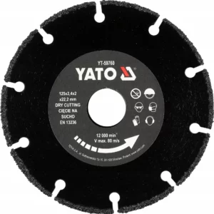 SOBEMAT_DISQUE POUR BOIS 125MM /YT-59760 /8202391000